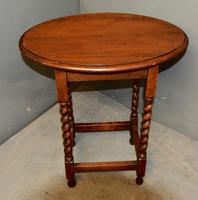 Oak Barley Twist Lamp Table (3 of 4) Oak Barley Twist Lamp Table (3 of 4)