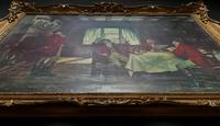 ''The Huntsmen Meet'' Wonderful Large Vintage 18th Century Style Print on Board Picture (11 of 12) ''The Huntsmen Meet'' Wonderful Large Vintage 18th Century Style Print on Board Picture (11 of 12)