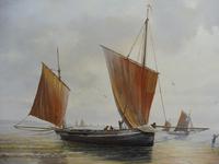 Large Oil on Canvas Marine Seascape Listed Artist Bill Haines (9 of 13) Large Oil on Canvas Marine Seascape Listed Artist Bill Haines (9 of 13)