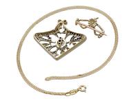 4.21ct Diamond & 18ct Yellow Gold Pendant / Brooch - Antique French c.1900 (9 of 16) 4.21ct Diamond & 18ct Yellow Gold Pendant / Brooch - Antique French c.1900 (9 of 16)