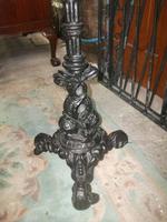 Square Pub Style Pedestal Table (3 of 3) Square Pub Style Pedestal Table (3 of 3)