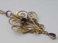 Edwardian Amethyst & Pearl Pendant & Chain (5 of 7) Edwardian Amethyst & Pearl Pendant & Chain (5 of 7)