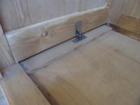 Panelled Antique Pine 2 Door Knockdown Wardrobe to wax / paint (8 of 10) Panelled Antique Pine 2 Door Knockdown Wardrobe to wax / paint (8 of 10)