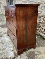 Antique Oak Chest of Drawers with Crossbanded Edge (7 of 17) Antique Oak Chest of Drawers with Crossbanded Edge (7 of 17)