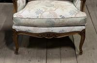 Superb Pair of French Upholstered Bergere Chairs (7 of 28) Superb Pair of French Upholstered Bergere Chairs (7 of 28)