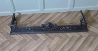Victorian Art Nouveau Cast Iron Fender