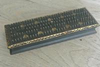 Antique 1863 American Civil War John Gill Hedgehog Cast Iron Cribbage Board (7 of 8) Antique 1863 American Civil War John Gill Hedgehog Cast Iron Cribbage Board (7 of 8)