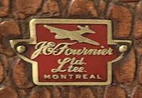 Faux Horn-back Alligator Vintage Aviation Suitcase (3 of 7) Faux Horn-back Alligator Vintage Aviation Suitcase (3 of 7)