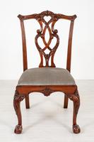 Set of 8 Mahogany Chippendale Style Dining Chairs (11 of 17) Set of 8 Mahogany Chippendale Style Dining Chairs (11 of 17)