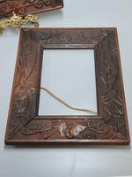 Fabulous Large Pair of Aesthetic Movement Oak Picture or Mirror Frames,Bats & Birds in Reeds c.1900 (3 of 8) Fabulous Large Pair of Aesthetic Movement Oak Picture or Mirror Frames,Bats & Birds in Reeds c.1900 (3 of 8)