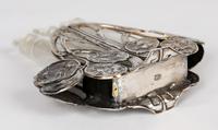 Continental Art Nouveau Silver Plated Scent Bottle Holder with Three Scent Bottles (4 of 15) Continental Art Nouveau Silver Plated Scent Bottle Holder with Three Scent Bottles (4 of 15)
