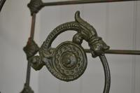 Antique Victorian Brass & Iron King Size 5ft Bedstead (3 of 14) Antique Victorian Brass & Iron King Size 5ft Bedstead (3 of 14)