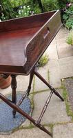 Early 19th Century Mahogany Butlers Tray with Stand (3 of 7) Early 19th Century Mahogany Butlers Tray with Stand (3 of 7)