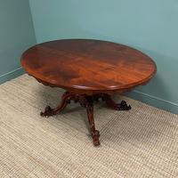 Large Quality Victorian Oval Mahogany Antique Dining Table (7 of 10) Large Quality Victorian Oval Mahogany Antique Dining Table (7 of 10)