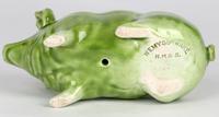 Robert Heron Scottish Wemyss Green Glazed Art Pottery Pig c.1900 (5 of 11) Robert Heron Scottish Wemyss Green Glazed Art Pottery Pig c.1900 (5 of 11)