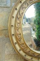 Regency Style Circular Convex Mirror Eagle Crest (4 of 6) Regency Style Circular Convex Mirror Eagle Crest (4 of 6)
