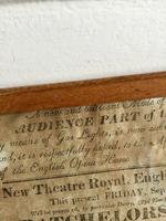 Antique Theatre Poster 1817 was the English Opera House, Now Lyceum, London Rare (4 of 7) Antique Theatre Poster 1817 was the English Opera House, Now Lyceum, London Rare (4 of 7)