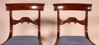 Two Regency Mahogany Chairs Circa 1800 (5 of 8) Two Regency Mahogany Chairs Circa 1800 (5 of 8)