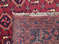 Antique Afghan Beshir Carpet (11 of 11) Antique Afghan Beshir Carpet (11 of 11)