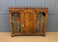 Burr Walnut Bookcase (14 of 14) Burr Walnut Bookcase (14 of 14)
