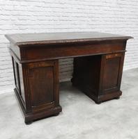 Small Carved Oak Green Man Desk (8 of 10) Small Carved Oak Green Man Desk (8 of 10)