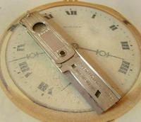 Vintage Pocket Watch Chain Fob 1930s Large Silver Chrome Valet Cigar Cutter Fob (5 of 12) Vintage Pocket Watch Chain Fob 1930s Large Silver Chrome Valet Cigar Cutter Fob (5 of 12)