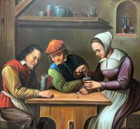 Early 19th Century Dutch School Drinking in a Tavern Oil on Panel Portrait Painting (3 of 11) Early 19th Century Dutch School Drinking in a Tavern Oil on Panel Portrait Painting (3 of 11)