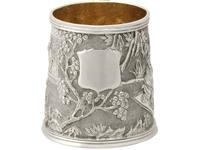 Chinese Export Silver Christening Mug - Antique c.1800 (5 of 12) Chinese Export Silver Christening Mug - Antique c.1800 (5 of 12)