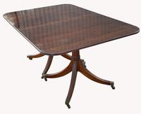 Mahogany Pedestal Dining Table by W. Tillman (2 of 8) Mahogany Pedestal Dining Table by W. Tillman (2 of 8)