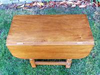 X Mouseman Beaverman Oak Drop Flap Coffee Table (10 of 12) X Mouseman Beaverman Oak Drop Flap Coffee Table (10 of 12)