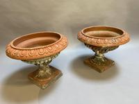 Pair of Terracotta Campana Garden Urns (7 of 13) Pair of Terracotta Campana Garden Urns (7 of 13)