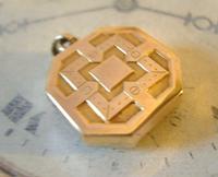 Antique Pocket Watch Chain Fob 1890s Victorian 10ct Rose Gold Filled Large Puffy Fob (5 of 8) Antique Pocket Watch Chain Fob 1890s Victorian 10ct Rose Gold Filled Large Puffy Fob (5 of 8)
