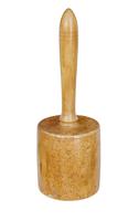 Swedish Early 20th Century Solid Burr Birch Mallet (4 of 4)