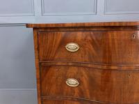 Georgian Flame Mahogany Serpentine Chest of Drawers (13 of 15) Georgian Flame Mahogany Serpentine Chest of Drawers (13 of 15)