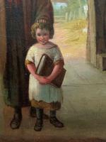 'Sunday Morning' An Enchanting Original 19thc Portrait Oil Painting' (3 of 14) 'Sunday Morning' An Enchanting Original 19thc Portrait Oil Painting' (3 of 14)