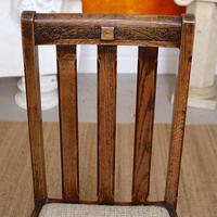 Oak Gateleg Dining Table & 4 Chairs Arts Crafts (8 of 17) Oak Gateleg Dining Table & 4 Chairs Arts Crafts (8 of 17)