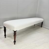6’ Long Stool in Calico