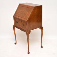 Antique Burr Walnut Writing Bureau (4 of 9) Antique Burr Walnut Writing Bureau (4 of 9)