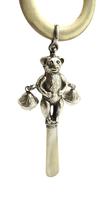 Sterling Silver 'Teddy / Bear ' Baby Rattle 1933 (3 of 8) Sterling Silver 'Teddy / Bear ' Baby Rattle 1933 (3 of 8)