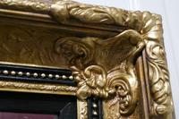 Rectangular Gilt and Black Rococo Wall Mirror (5 of 6) Rectangular Gilt and Black Rococo Wall Mirror (5 of 6)