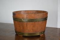 Coopered Oak Log Bin with Brass Banding (3 of 10) Coopered Oak Log Bin with Brass Banding (3 of 10)