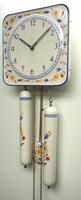 Rare Kitch Ceramic Pot Clock – Weight Driven 1950s Kitchen Striking Wall Clock (6 of 10) Rare Kitch Ceramic Pot Clock – Weight Driven 1950s Kitchen Striking Wall Clock (6 of 10)