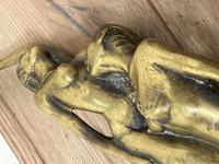 Art Deco French Signed Gilt Bronze 2 Female Nude Mermaids Swimming Statue c.1930 (41 of 41) Art Deco French Signed Gilt Bronze 2 Female Nude Mermaids Swimming Statue c.1930 (41 of 41)