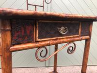 Antique Lacquered Bamboo Desk (2 of 11) Antique Lacquered Bamboo Desk (2 of 11)