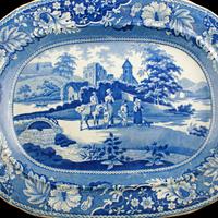Early 19th Century Comb Back Meat Plate (2 of 8) Early 19th Century Comb Back Meat Plate (2 of 8)