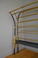 Rare Antique Victorian R.W Winfield 5ft King Size Brass & Iron Sleigh Bed (19 of 21) Rare Antique Victorian R.W Winfield 5ft King Size Brass & Iron Sleigh Bed (19 of 21)