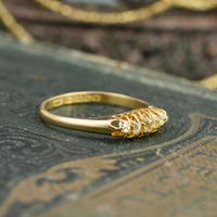 The Antique 1921 Old Cut Five Diamond Ring (3 of 8) The Antique 1921 Old Cut Five Diamond Ring (3 of 8)