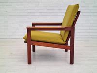 Danish Design by Illum Wikkelsø Armchair "Capella" Series, 70s, Teak, Renovated-reupholstered (3 of 13) Danish Design by Illum Wikkelsø Armchair "Capella" Series, 70s, Teak, Renovated-reupholstered (3 of 13)
