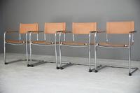 4 x S34 Mart Stam Style Cantilever Dining Chairs (9 of 12) 4 x S34 Mart Stam Style Cantilever Dining Chairs (9 of 12)