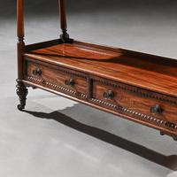 Fine Late Regency Mahogany Waterfall Open Bookcase (5 of 8) Fine Late Regency Mahogany Waterfall Open Bookcase (5 of 8)